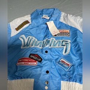 Hot & Delicious Vibrant Blue Jacket size S